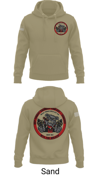 Hoodie, 41st CEC-A, Army, Teamtime, Team time, sublimation, custom sports apparel, team uniforms, spirit wear, spiritwear, sports uniforms, custom shirts, team store, custom team store, fundraiser sports, apparel fundraiser