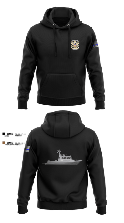 Marine Patrol Unit Hoodie - 1