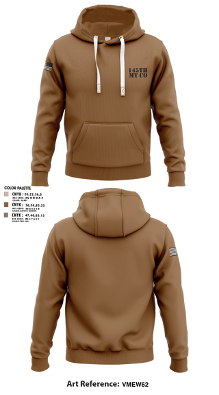 Hoodie, 145th MT CO, , Teamtime, Team time, sublimation, custom sports apparel, team uniforms, spirit wear, spiritwear, sports uniforms, custom shirts, team store, custom team store, fundraiser sports, apparel fundraiser