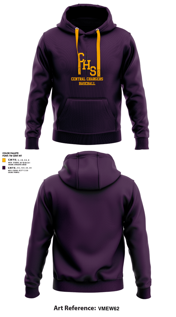 Hoodie, Central Chargers Baseball, Baseball, Teamtime, Team time, sublimation, custom sports apparel, team uniforms, spirit wear, spiritwear, sports uniforms, custom shirts, team store, custom team store, fundraiser sports, apparel fundraiser