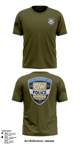 Short Sleeve Performance Shirt, GWPD, , Teamtime, Team time, sublimation, custom sports apparel, team uniforms, spirit wear, spiritwear, sports uniforms, custom shirts, team store, custom team store, fundraiser sports, apparel fundraiser