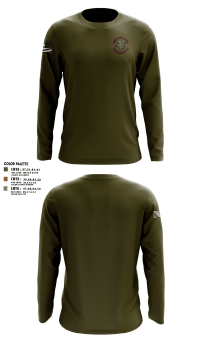 150th Electromagnetic Warfare Squadron 66679137 Long Sleeve Performance Shirt 105
