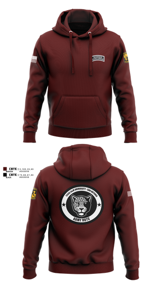Hoodie, TAMUSA ROTC, Army, Teamtime, Team time, sublimation, custom sports apparel, team uniforms, spirit wear, spiritwear, sports uniforms, custom shirts, team store, custom team store, fundraiser sports, apparel fundraiser
