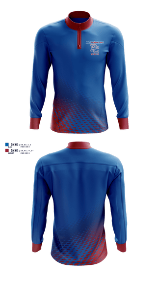 Quarter Zip Jacket, Presbyterian College Men's Tennis, Tennis, Teamtime, Team time, sublimation, custom sports apparel, team uniforms, spirit wear, spiritwear, sports uniforms, custom shirts, team store, custom team store, fundraiser sports, apparel fundraiser