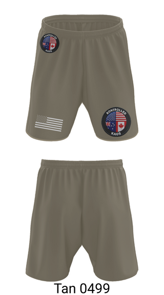 Athletic Shorts With Pockets, Kontrolled Kaos, E-Sports, Teamtime, Team time, sublimation, custom sports apparel, team uniforms, spirit wear, spiritwear, sports uniforms, custom shirts, team store, custom team store, fundraiser sports, apparel fundraiser