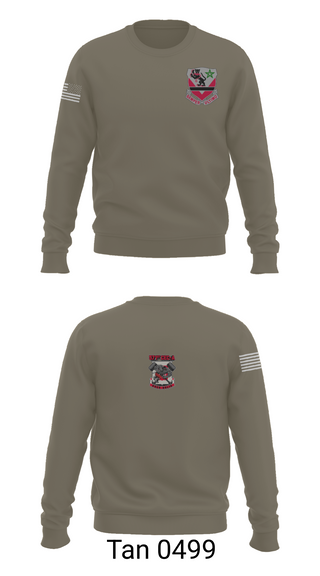 Crew Neck Sweatshirt, 16th BEB 571st Company, , Teamtime, Team time, sublimation, custom sports apparel, team uniforms, spirit wear, spiritwear, sports uniforms, custom shirts, team store, custom team store, fundraiser sports, apparel fundraiser