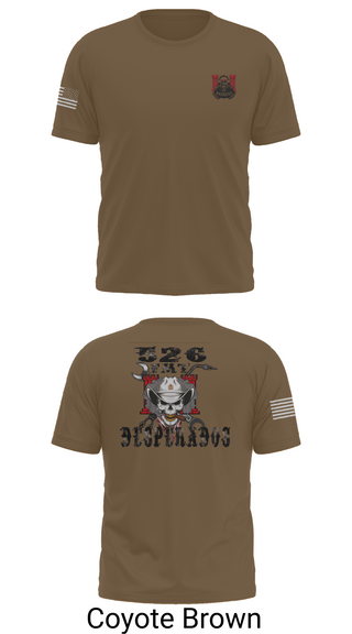 Old School Cotton Feel Shirt, 526th ECC Desperados FMT, , Teamtime, Team time, sublimation, custom sports apparel, team uniforms, spirit wear, spiritwear, sports uniforms, custom shirts, team store, custom team store, fundraiser sports, apparel fundraiser