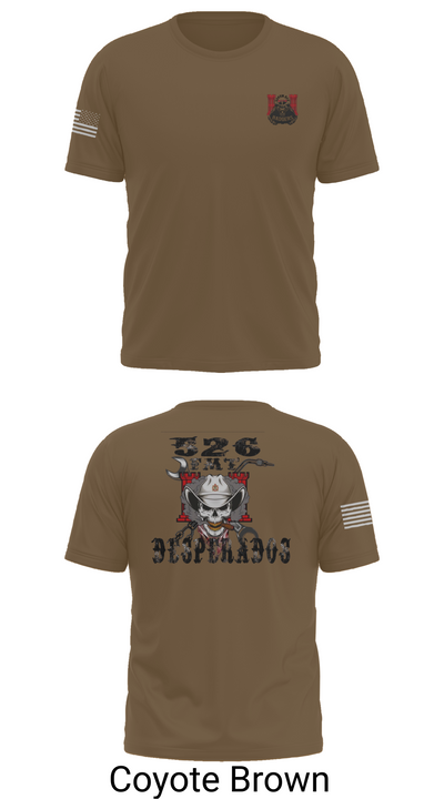 526th ECC Desperados FMT 5277023 Old School Cotton Feel Shirt - 10