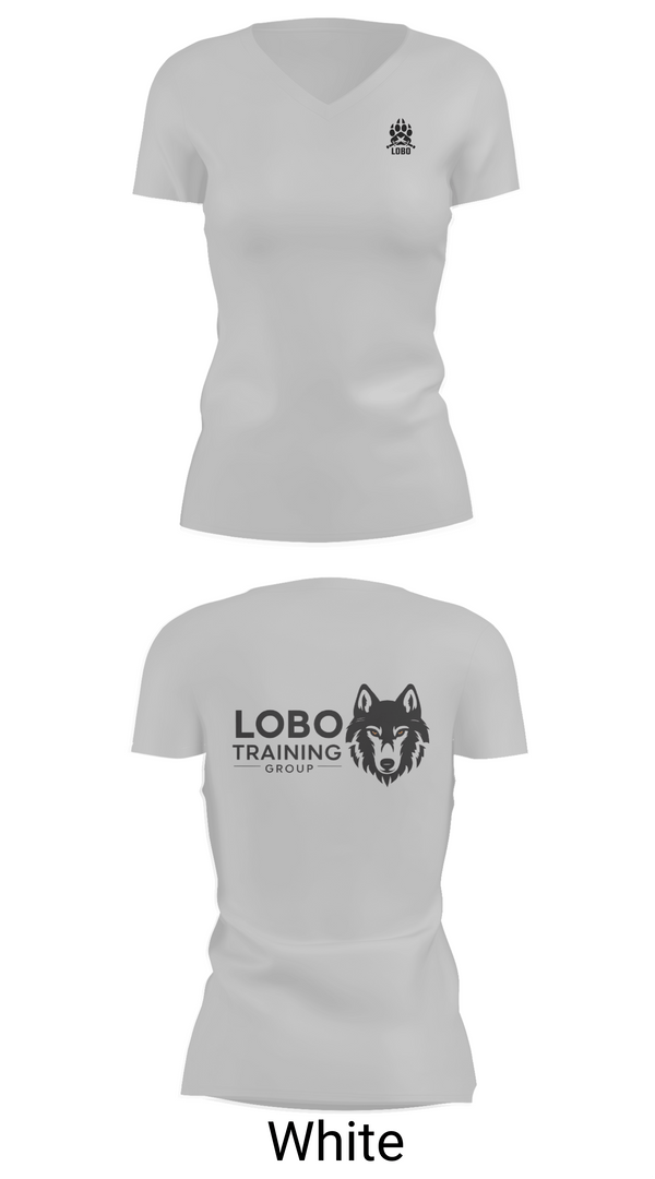 Womens Short Sleeve Vneck Shirt, Lobo Training Group, , Teamtime, Team time, sublimation, custom sports apparel, team uniforms, spirit wear, spiritwear, sports uniforms, custom shirts, team store, custom team store, fundraiser sports, apparel fundraiser