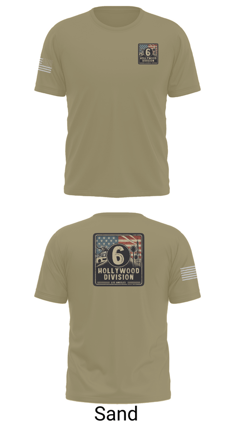Old School Cotton Feel Shirt, Hollywood Division, Police, Teamtime, Team time, sublimation, custom sports apparel, team uniforms, spirit wear, spiritwear, sports uniforms, custom shirts, team store, custom team store, fundraiser sports, apparel fundraiser