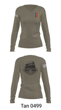2-174 ADA 22453526 Women's Long Sleeve V-neck Shirt - 77