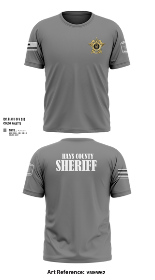 Short Sleeve Performance Shirt, Hays County Sheriff’s Office, , Teamtime, Team time, sublimation, custom sports apparel, team uniforms, spirit wear, spiritwear, sports uniforms, custom shirts, team store, custom team store, fundraiser sports, apparel fundraiser