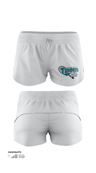 Womens Shorts, Bonney Lake Panthers Tennis, Tennis, Teamtime, Team time, sublimation, custom sports apparel, team uniforms, spirit wear, spiritwear, sports uniforms, custom shirts, team store, custom team store, fundraiser sports, apparel fundraiser