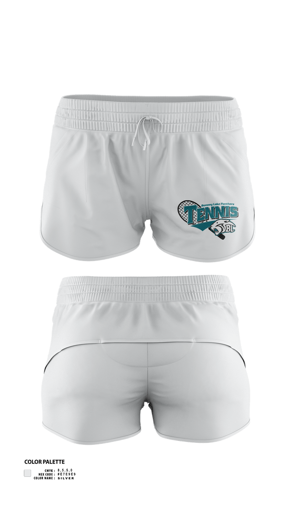 Womens Shorts, Bonney Lake Panthers Tennis, Tennis, Teamtime, Team time, sublimation, custom sports apparel, team uniforms, spirit wear, spiritwear, sports uniforms, custom shirts, team store, custom team store, fundraiser sports, apparel fundraiser