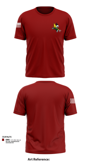Short Sleeve Performance Shirt, 124th ATKS, , Teamtime, Team time, sublimation, custom sports apparel, team uniforms, spirit wear, spiritwear, sports uniforms, custom shirts, team store, custom team store, fundraiser sports, apparel fundraiser