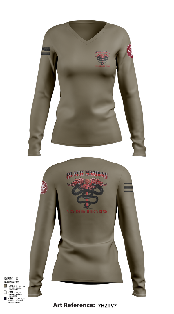 Womens Long Sleeve Vneck Shirt, B-Co MRB Mamba, , Teamtime, Team time, sublimation, custom sports apparel, team uniforms, spirit wear, spiritwear, sports uniforms, custom shirts, team store, custom team store, fundraiser sports, apparel fundraiser