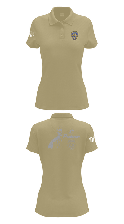 California Highway Patrol 18919595 Women's Short Sleeve Performance Polo  - 90
