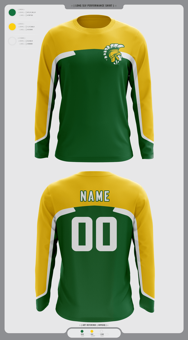 Long Sleeve Performance Shirt, Alexander Trojans Baseball, Baseball, Teamtime, Team time, sublimation, custom sports apparel, team uniforms, spirit wear, spiritwear, sports uniforms, custom shirts, team store, custom team store, fundraiser sports, apparel fundraiser