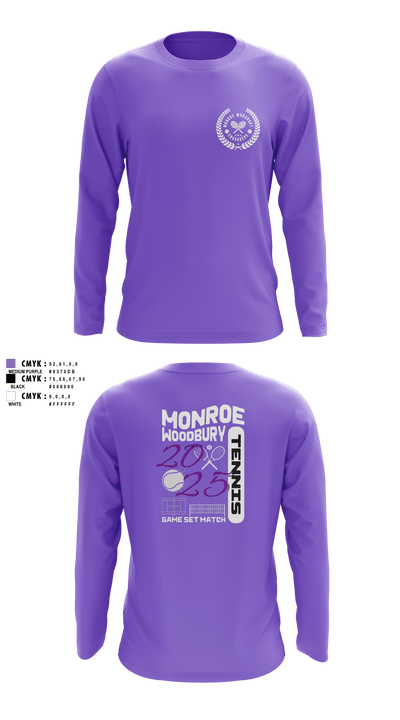 Monroe Woodbury 23360054 Long Sleeve Performance Shirt 9