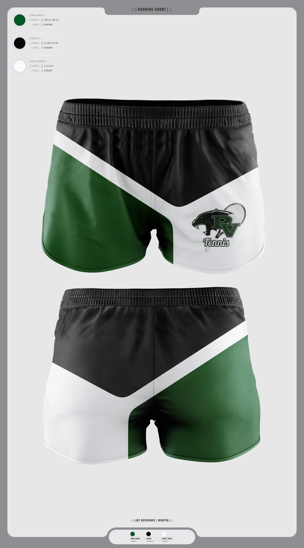 Womens Shorts, Palo Verde Panthers, Tennis, Teamtime, Team time, sublimation, custom sports apparel, team uniforms, spirit wear, spiritwear, sports uniforms, custom shirts, team store, custom team store, fundraiser sports, apparel fundraiser