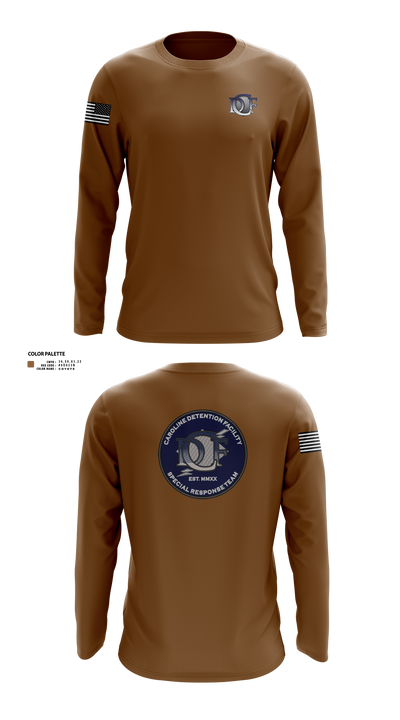 Caroline Detention Facility 57088253 Long Sleeve Performance Shirt 1
