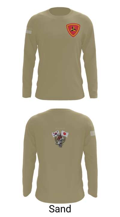 3/11 Mayhem 49305412 Long Sleeve Performance Shirt 86