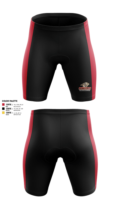 Sabrecats Lacrosse 57576752 Men's Compression Shorts - 1
