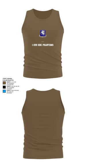Tank Top, 1-228 HHC Phantoms, , Teamtime, Team time, sublimation, custom sports apparel, team uniforms, spirit wear, spiritwear, sports uniforms, custom shirts, team store, custom team store, fundraiser sports, apparel fundraiser