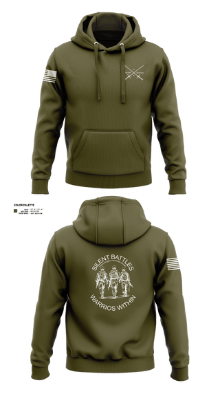 Hoodie, Silent Battles, , Teamtime, Team time, sublimation, custom sports apparel, team uniforms, spirit wear, spiritwear, sports uniforms, custom shirts, team store, custom team store, fundraiser sports, apparel fundraiser