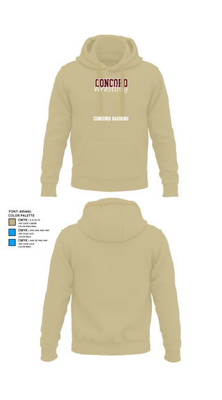 Hoodie, Concord Raiders, Wrestling, Teamtime, Team time, sublimation, custom sports apparel, team uniforms, spirit wear, spiritwear, sports uniforms, custom shirts, team store, custom team store, fundraiser sports, apparel fundraiser