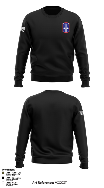 Hmh-772  Crew Neck Sweatshirt - 3