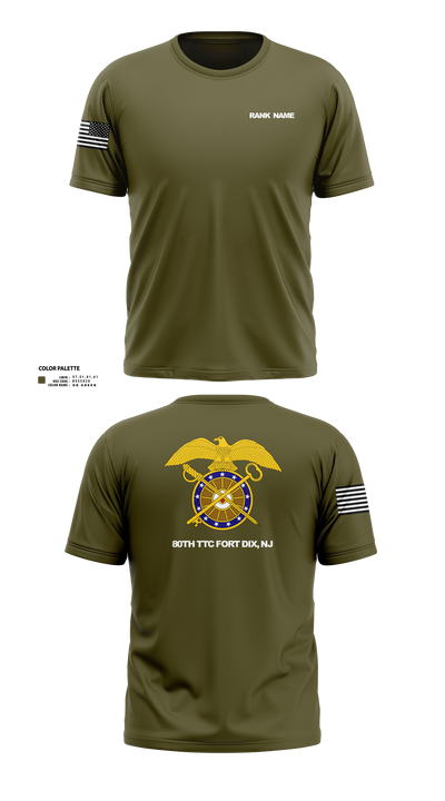 80th TTC 75224066 Short Sleeve Performance Shirt - 2
