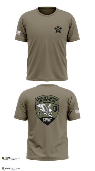 Short Sleeve Performance Shirt, Desoto Parish Sheriff’s Office SWAT, , Teamtime, Team time, sublimation, custom sports apparel, team uniforms, spirit wear, spiritwear, sports uniforms, custom shirts, team store, custom team store, fundraiser sports, apparel fundraiser
