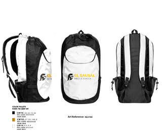 Gear Bag, El Sausal Middle School, Spirit Store, Teamtime, Team time, sublimation, custom sports apparel, team uniforms, spirit wear, spiritwear, sports uniforms, custom shirts, team store, custom team store, fundraiser sports, apparel fundraiser