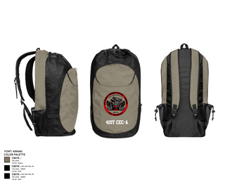 Gear Bag, 41st CEC-A, Army, Teamtime, Team time, sublimation, custom sports apparel, team uniforms, spirit wear, spiritwear, sports uniforms, custom shirts, team store, custom team store, fundraiser sports, apparel fundraiser