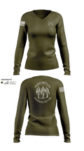 Silent Battles 26852061 Women's Long Sleeve V-neck Shirt - 3