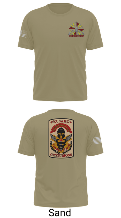 Kirk U.S. Army Health Clinic 36781561 Old School Cotton Feel Shirt - 90