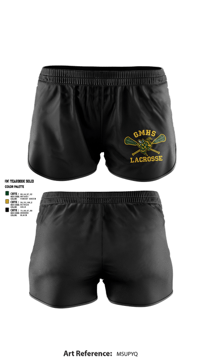 Great Mills High School Lacrosse 829544 Women's Shorts - 3