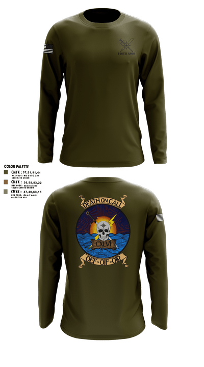 146th ASOS 20683565 Long Sleeve Performance Shirt 1