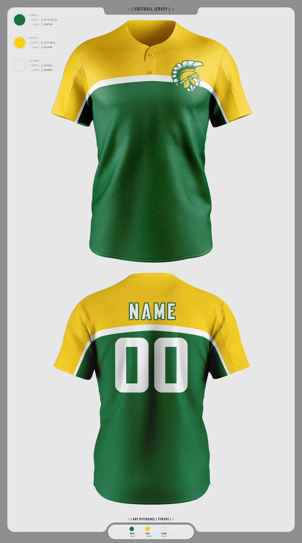 Two Button Baseball Jersey, Alexander Trojans Baseball, Baseball, Teamtime, Team time, sublimation, custom sports apparel, team uniforms, spirit wear, spiritwear, sports uniforms, custom shirts, team store, custom team store, fundraiser sports, apparel fundraiser