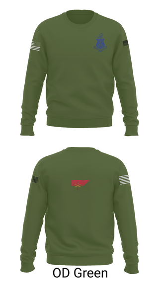Crew Neck Sweatshirt, Pershing Rifles Troop L-1, , Teamtime, Team time, sublimation, custom sports apparel, team uniforms, spirit wear, spiritwear, sports uniforms, custom shirts, team store, custom team store, fundraiser sports, apparel fundraiser