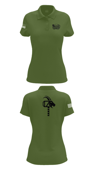 Womens Short Sleeve Performance Polo, 900th QM, , Teamtime, Team time, sublimation, custom sports apparel, team uniforms, spirit wear, spiritwear, sports uniforms, custom shirts, team store, custom team store, fundraiser sports, apparel fundraiser