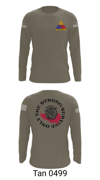 Long Sleeve Performance Shirt, 261st BSC CAVEMAN PLT, , Teamtime, Team time, sublimation, custom sports apparel, team uniforms, spirit wear, spiritwear, sports uniforms, custom shirts, team store, custom team store, fundraiser sports, apparel fundraiser