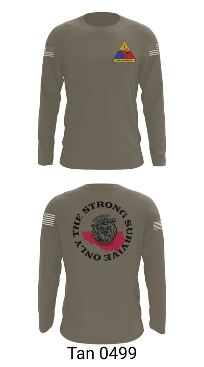 261st BSC CAVEMAN PLT 28746409 Long Sleeve Performance Shirt 66