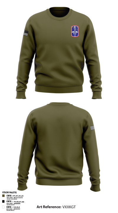 172 Crew Neck Sweatshirt - 1