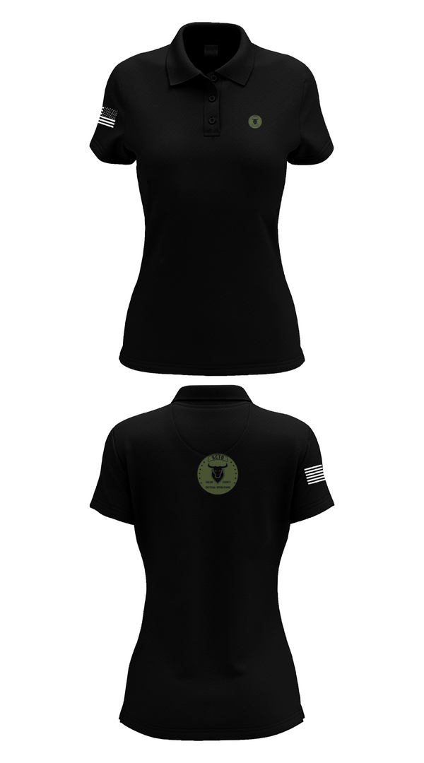 Womens Short Sleeve Performance Polo, Salem County Tactical Operations, , Teamtime, Team time, sublimation, custom sports apparel, team uniforms, spirit wear, spiritwear, sports uniforms, custom shirts, team store, custom team store, fundraiser sports, apparel fundraiser