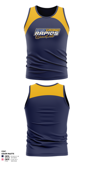 Tank Top, East Grand Rapids, Water Polo, Teamtime, Team time, sublimation, custom sports apparel, team uniforms, spirit wear, spiritwear, sports uniforms, custom shirts, team store, custom team store, fundraiser sports, apparel fundraiser