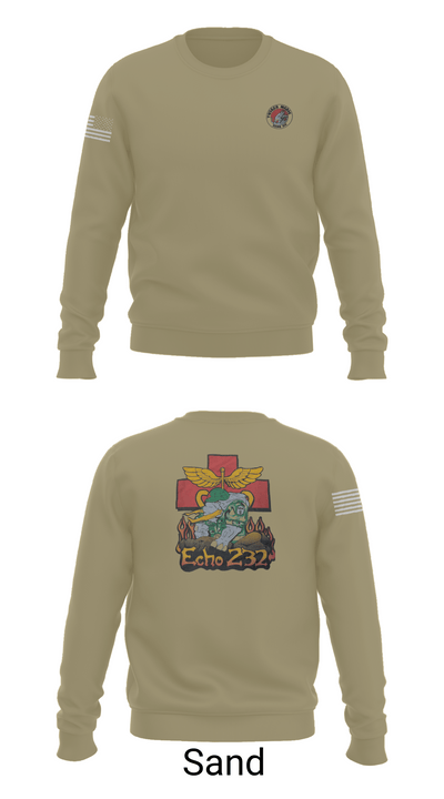 Echo Company 232nd battalion 37509624 Crew Neck Sweatshirt - 85