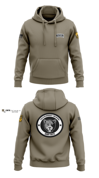 Hoodie, TAMUSA ROTC, Army, Teamtime, Team time, sublimation, custom sports apparel, team uniforms, spirit wear, spiritwear, sports uniforms, custom shirts, team store, custom team store, fundraiser sports, apparel fundraiser