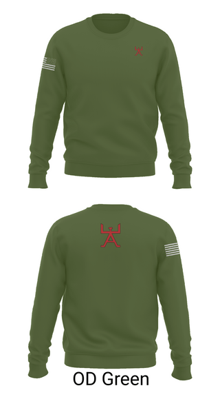 Crew Neck Sweatshirt, 355 CES, Air Force, Teamtime, Team time, sublimation, custom sports apparel, team uniforms, spirit wear, spiritwear, sports uniforms, custom shirts, team store, custom team store, fundraiser sports, apparel fundraiser